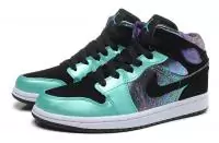 2019U nike femme air jordan 1 sport chaussures pas cher noir vert qaq